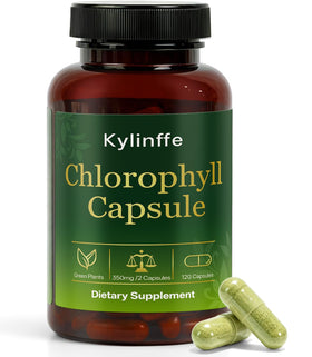 Bouteille de capsules de chlorophylle Oopeatol 120 unités vue de face