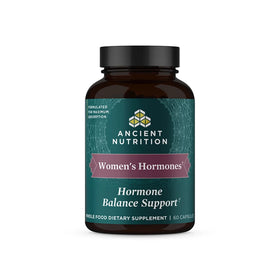 Bouteille de capsules de compléments alimentaires pour femmes Ancient Nutrition, 60 capsules