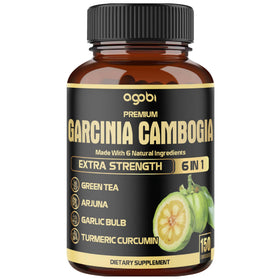 Bouteille de capsules de Garcinia Cambogia agobi vue de face