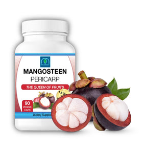 Bouteille de capsules de péricarpes de mangoustan MOJObody vue avant