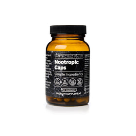Bouteille de capsules nootropiques Santa Cruz Paleo 60 capsules