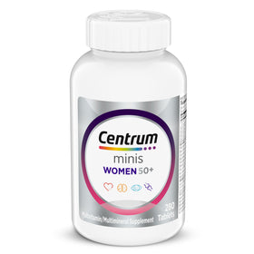 Bouteille de Centrum Silver Multivitamines Femmes 50+ vue de face