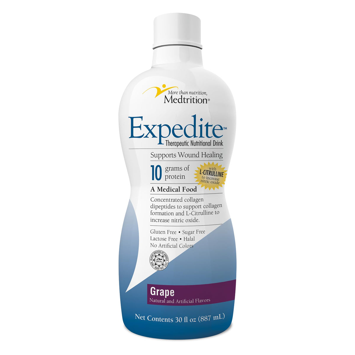 Bouteille de collagène liquide Medtrition 30 Fl Oz vue de face