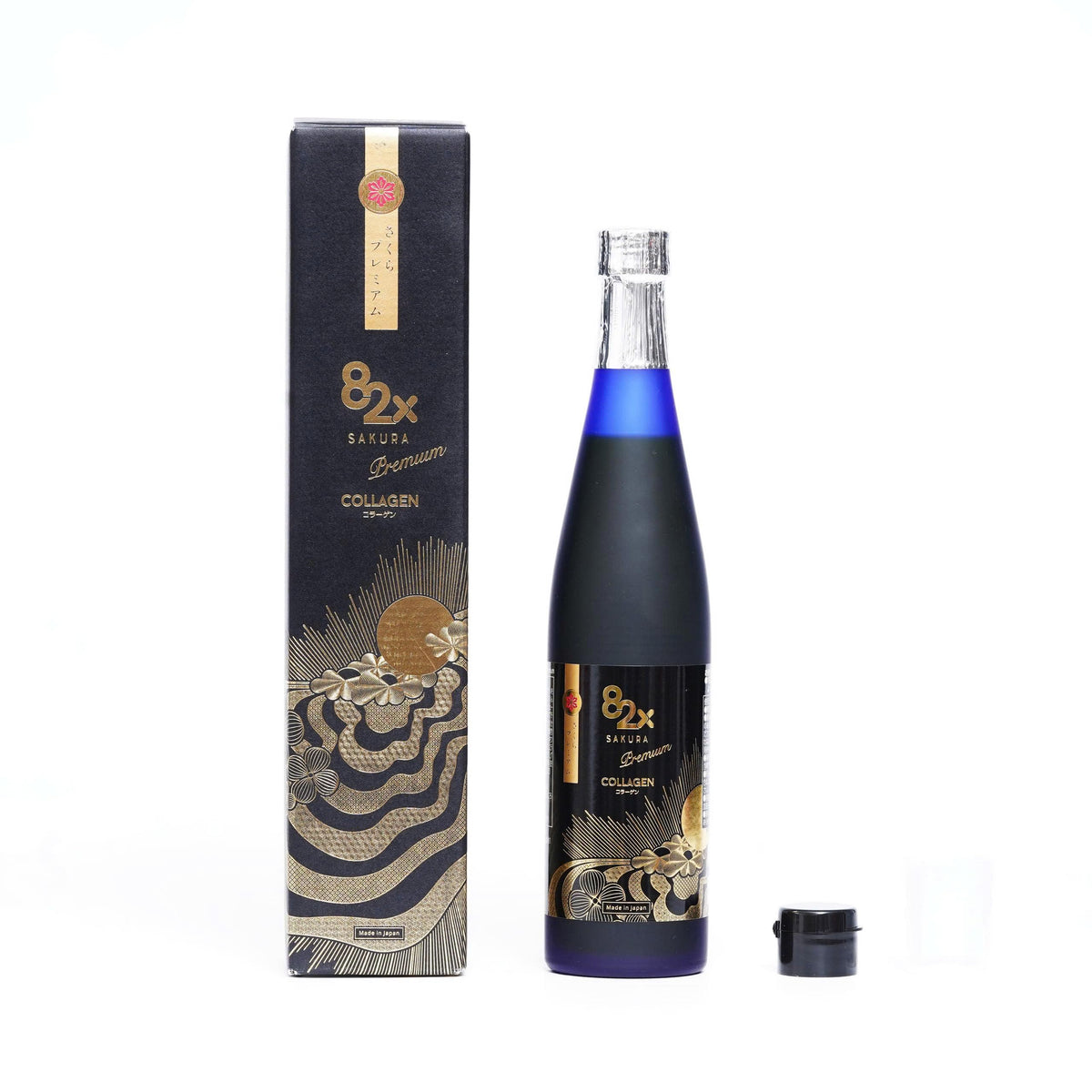 Bouteille de collagène marin liquide 82X de 1120g vue de face
