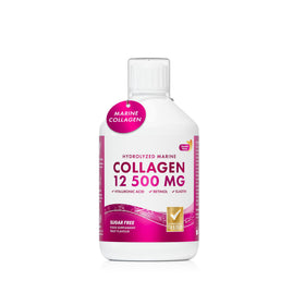 Bouteille de collagène marin liquide Swedish Nutra 500 ml vue avant