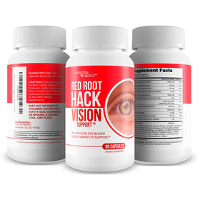 Bouteille de complément Vision True You Health avec capsules à côté
