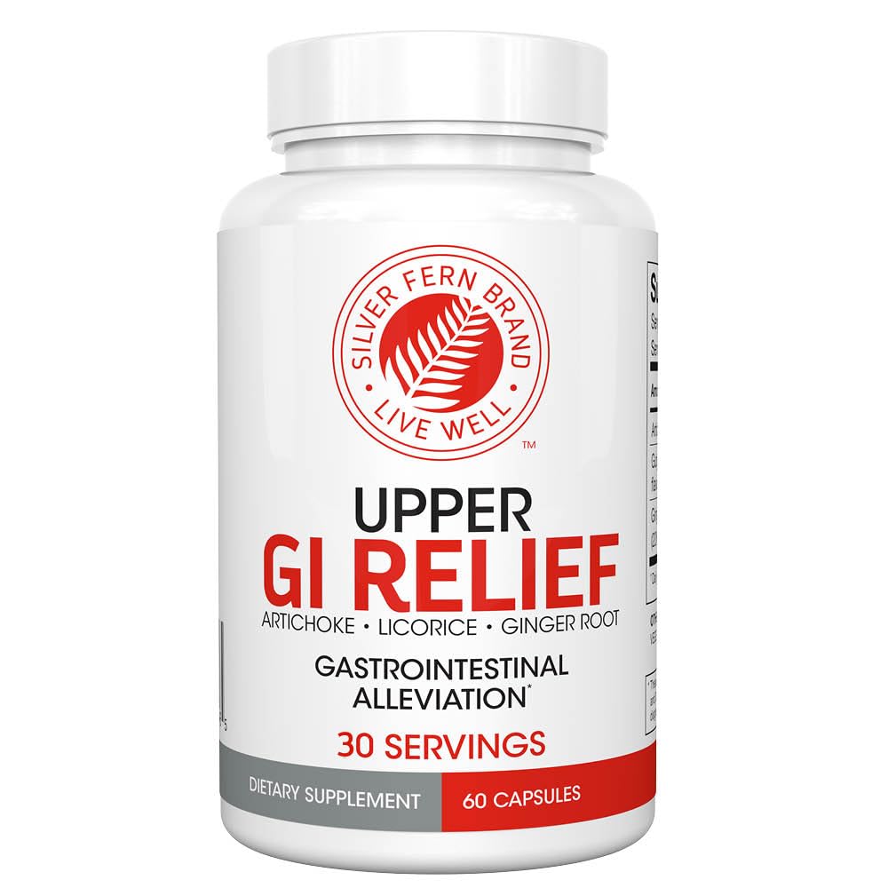 Bouteille de compléments alimentaires Silver Fern Artichaut 60 capsules vue de face
