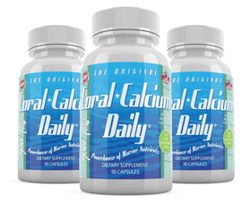 Bouteille de Daily Health Calcium Corail d'Okinawa 270 capsules