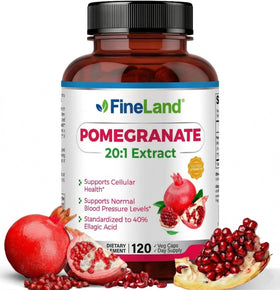 Bouteille de FineLand Extrait de Grenade 20:1 120 capsules végétales