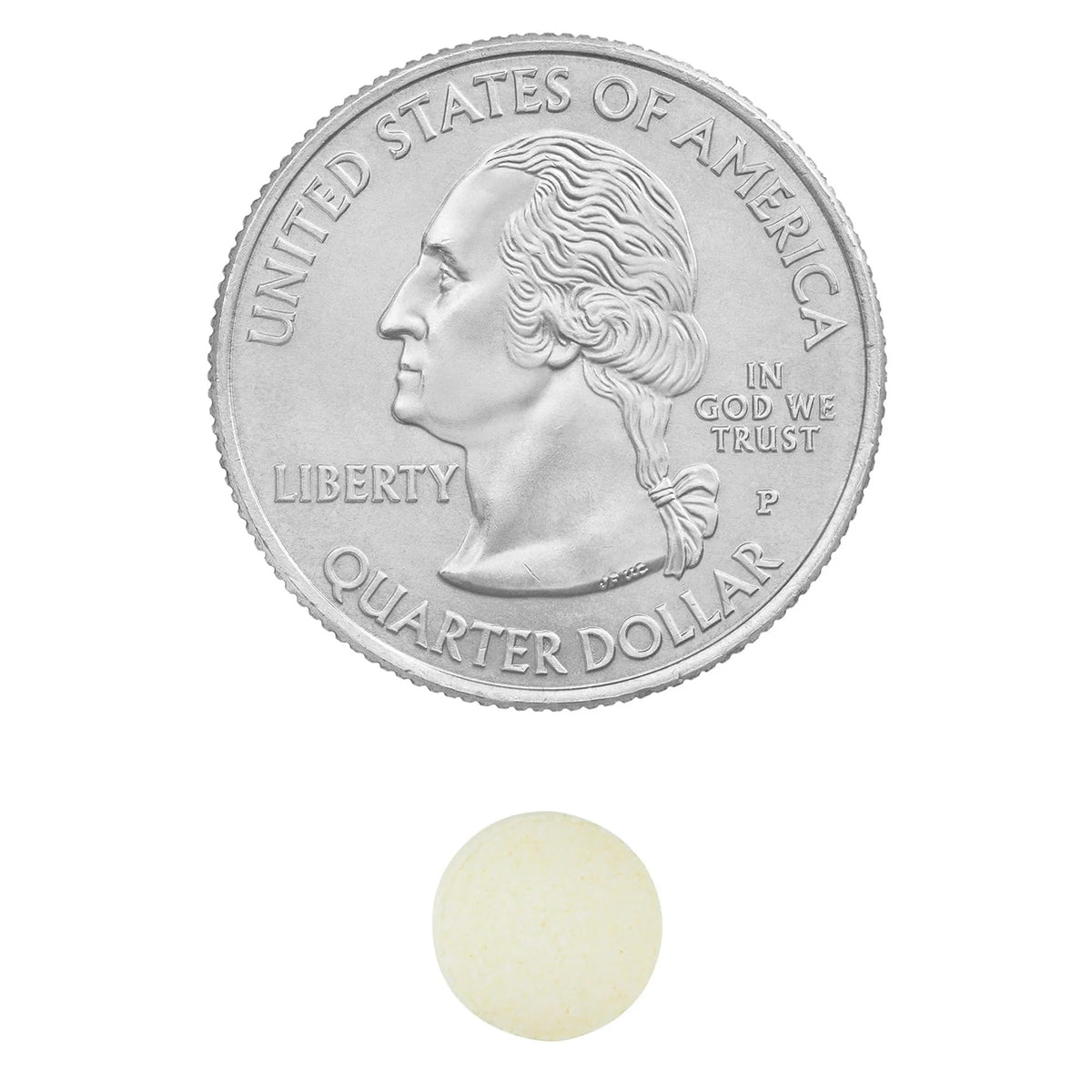Bouteille de Folate 1 333 mcg DFE sur un fond naturel