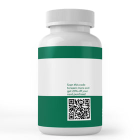 Bouteille de Gamma Oryzanol PURE ORIGINAL INGREDIENTS avec étiquette