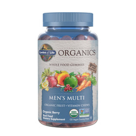 Bouteille de Garden of Life Gummy Vitamins pour Hommes, vue de face