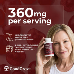 Bouteille de GoodGrove avec étiquette visible