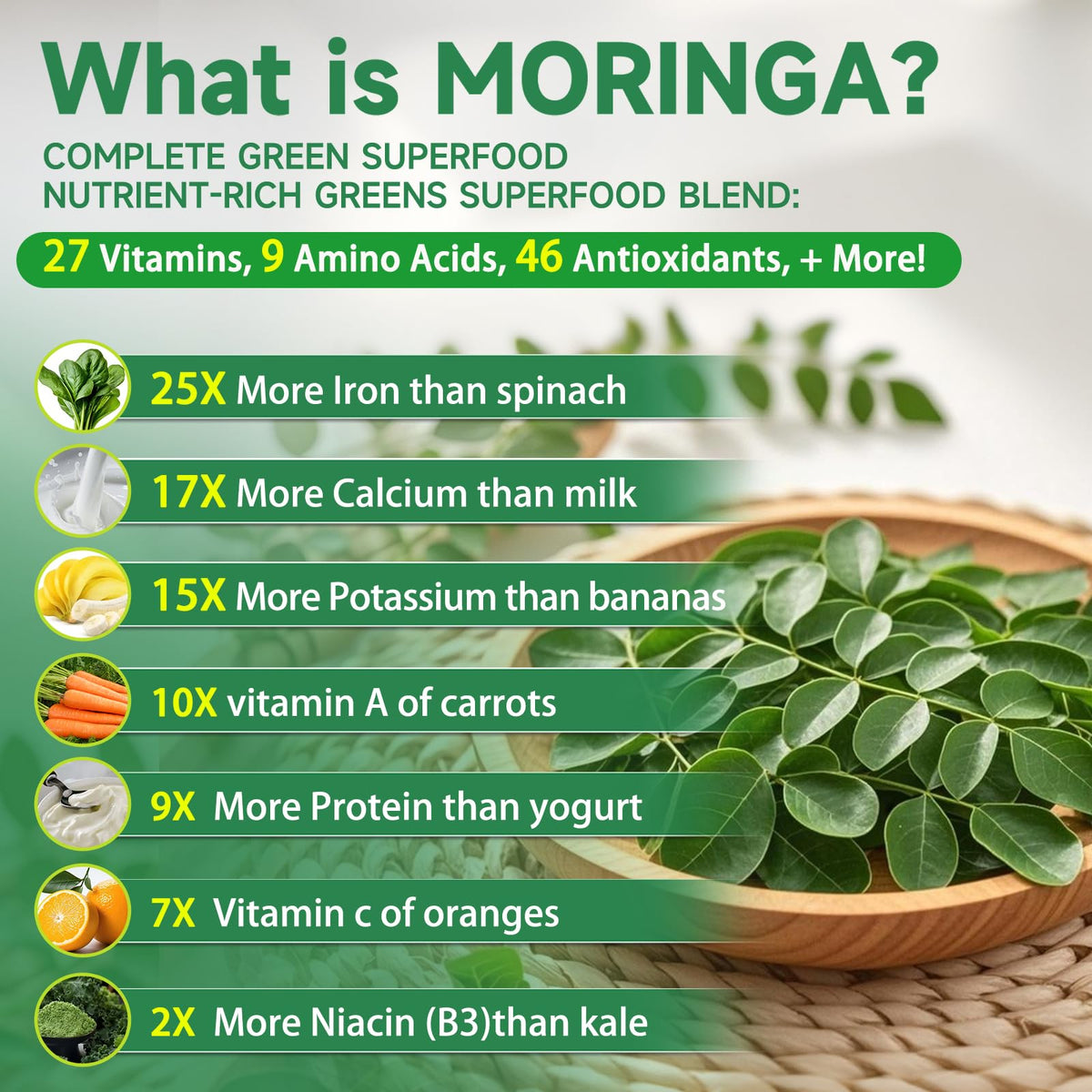 Bouteille de gouttes de moringa bio SANSICE avec étiquette visible