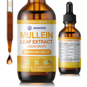 Bouteille de Gouttes de Mullein Javeriah 60 ml vue de face