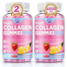 Bouteille de Gummies de Collagène Nature's live 449g vue de face