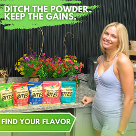 Bouteille de Gummies de Créatine Nutrify ouverte