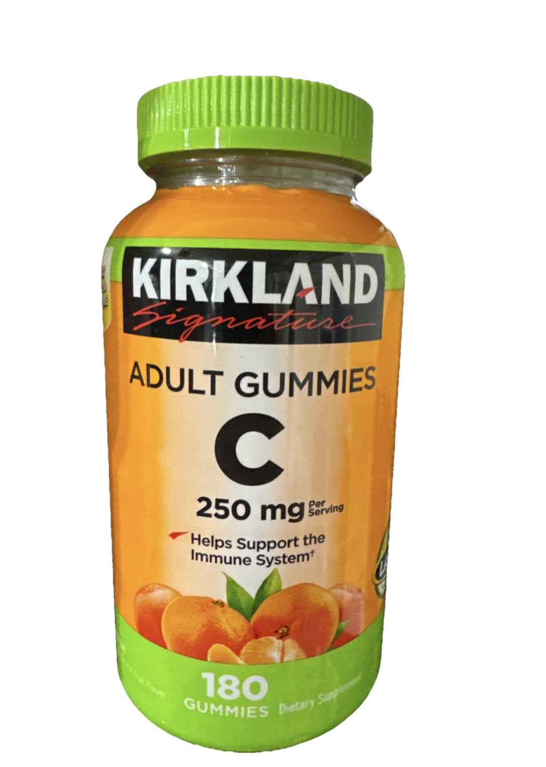 Bouteille de gummies KIRKLAND Vitamine C 250 mg, 180 gummies