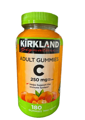 Bouteille de gummies KIRKLAND Vitamine C 250 mg, 180 gummies