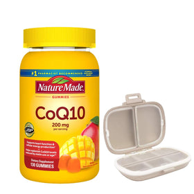 Bouteille de gummies Nature Made CoQ10 200mg avec étiquette