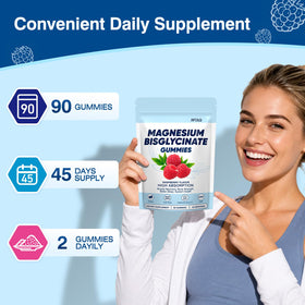 Bouteille de gummies RFOLQ avec étiquette visible
