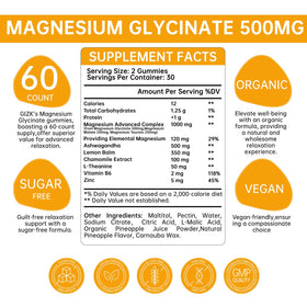 Bouteille de gummies SAYIDON avec 120 pièces, vue de côté