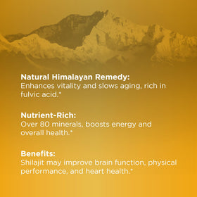 Bouteille de Gummies Shilajit Effective Nutra ouverte avec des gummies visibles