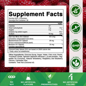 Bouteille de gummies Vitamatic avec étiquette visible
