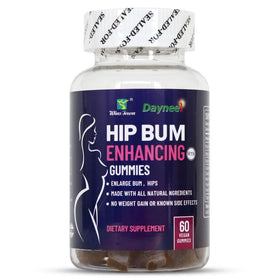 Bouteille de gummies Wins Town Hips & Butt 60 gummies vue de face