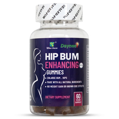 Bouteille de gummies Wins Town Hips & Butt 60 gummies vue de face