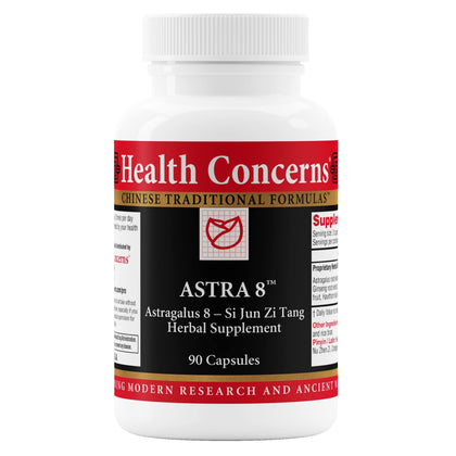 Bouteille de Health Concerns Astra 8 avec 90 capsules