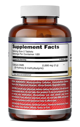 Bouteille de HMB Amazing Nutrition sur un fond neutre