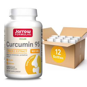 Bouteille de Jarrow Formulas Curcumin 95 500 mg, 120 capsules