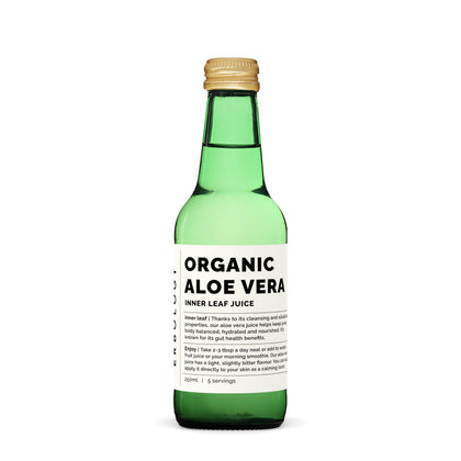 Bouteille de jus d'aloe vera Erbology 250 ml vue de face