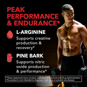 Bouteille de L-Arginine avec étiquette visible