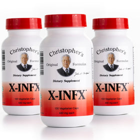 Bouteille de la formule X-INFX de Christopher's, 100 capsules