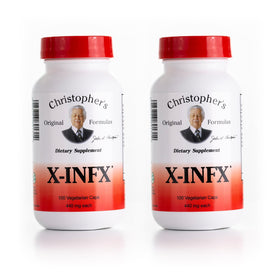 Bouteille de la formule X-INFX de Christopher's vue de face