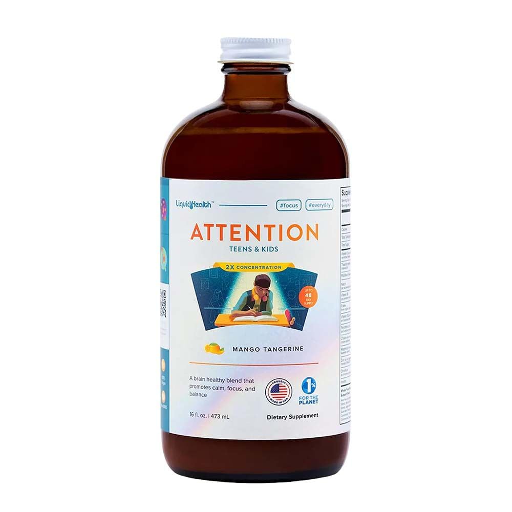 Bouteille de LIQUIDHEALTH multivitaminé liquide pour enfants 473 ml vue de face