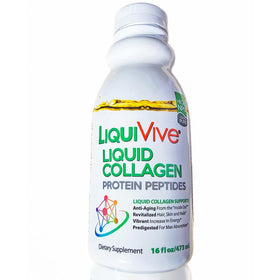 Bouteille de LiquiVive Collagène Liquide 240 000 mg vue de face