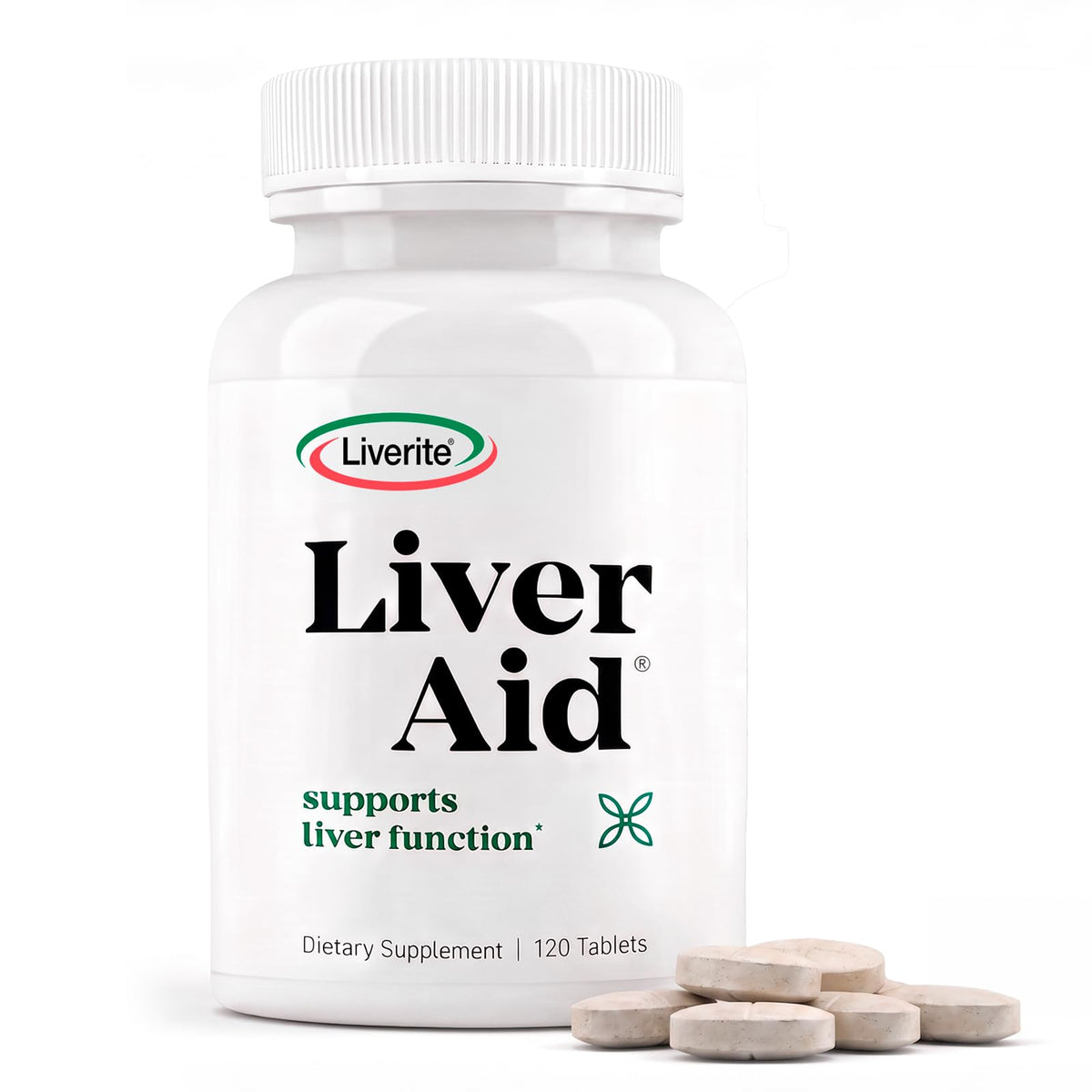 Bouteille de LIVERITE Complément Alimentaire pour le Foie, 120 comprimés