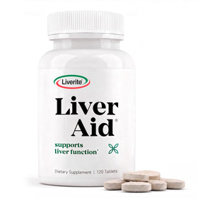 Bouteille de LIVERITE Complément Alimentaire pour le Foie, 120 comprimés