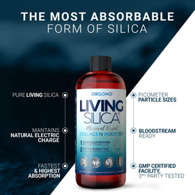 Bouteille de Living Silica 500 ml avec verre