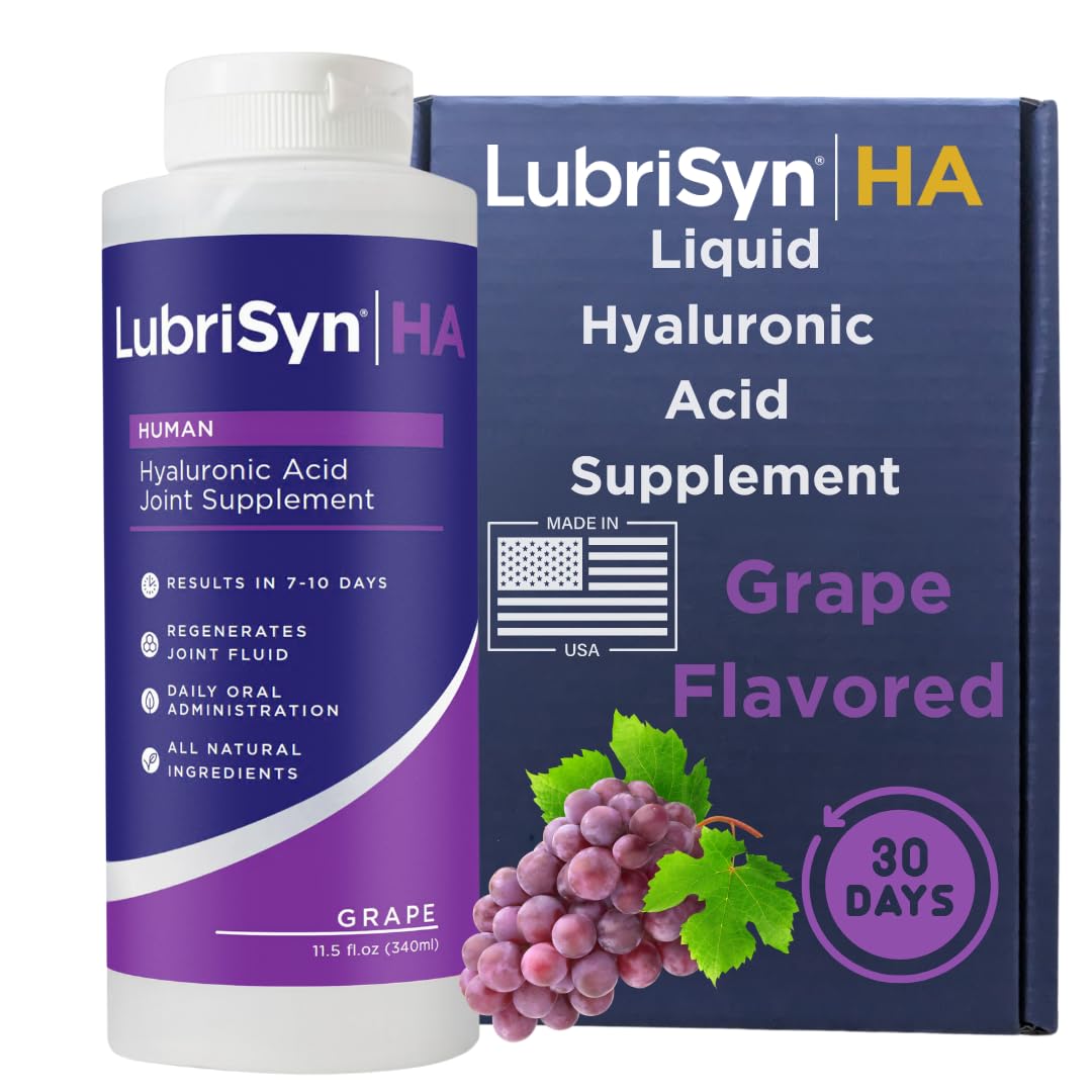 Bouteille de Lubrisyn HA 11,5 oz vue de face avec étiquette