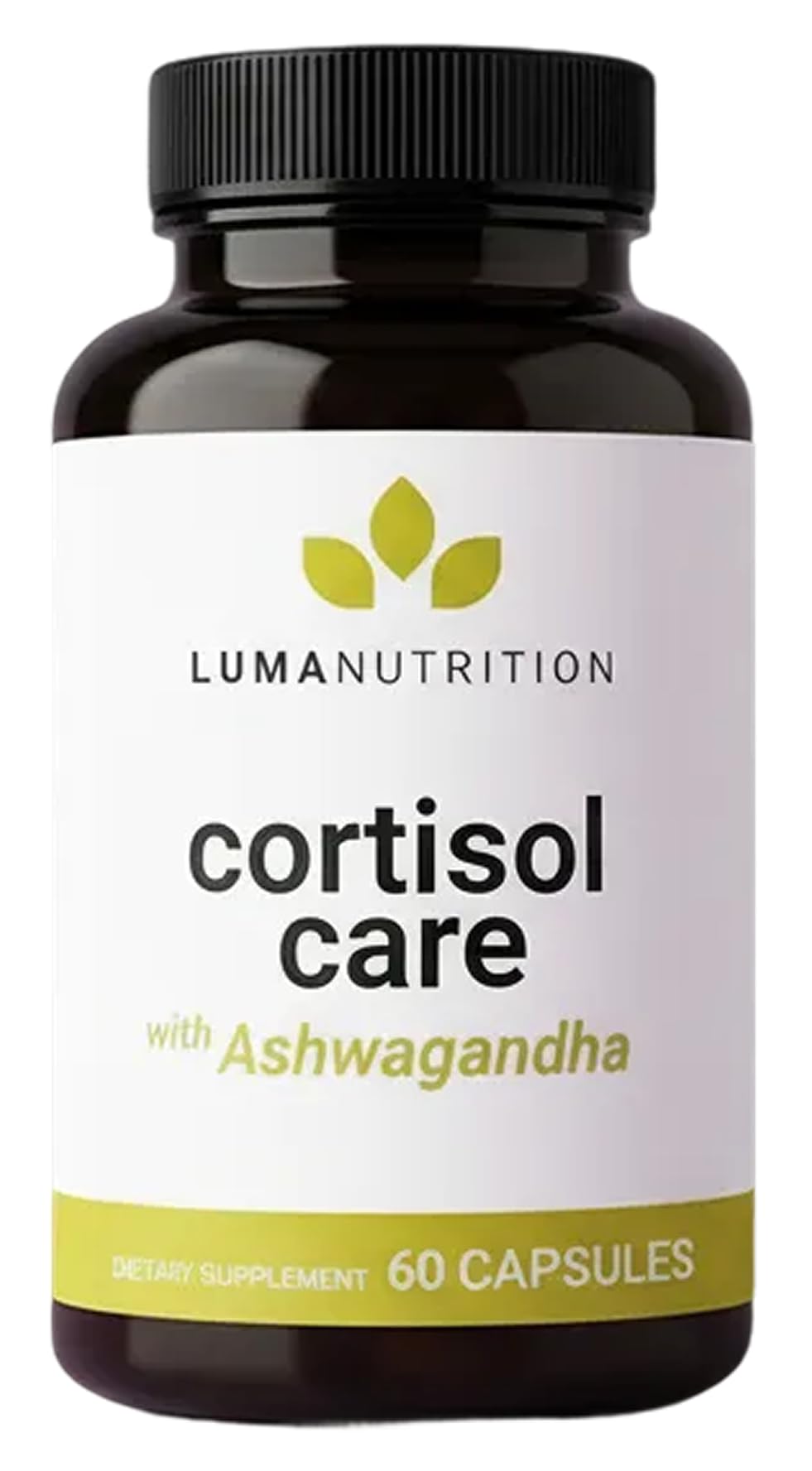 Bouteille de Luma Nutrition Complément Cortisol 60 capsules vue avant