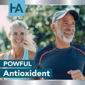 Bouteille de Lycopène et Lutéine Healing Awakening ouverte montrant les capsules