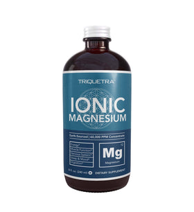 Bouteille de magnésium liquide Triquetra Health 240 ml vue de face