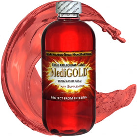 Bouteille de MediGOLD® 250 mL or colloïdal pur à 99,99%