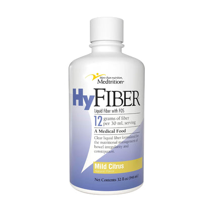 Bouteille de Medtrition HyFiber Liquide 32 fl oz vue de face