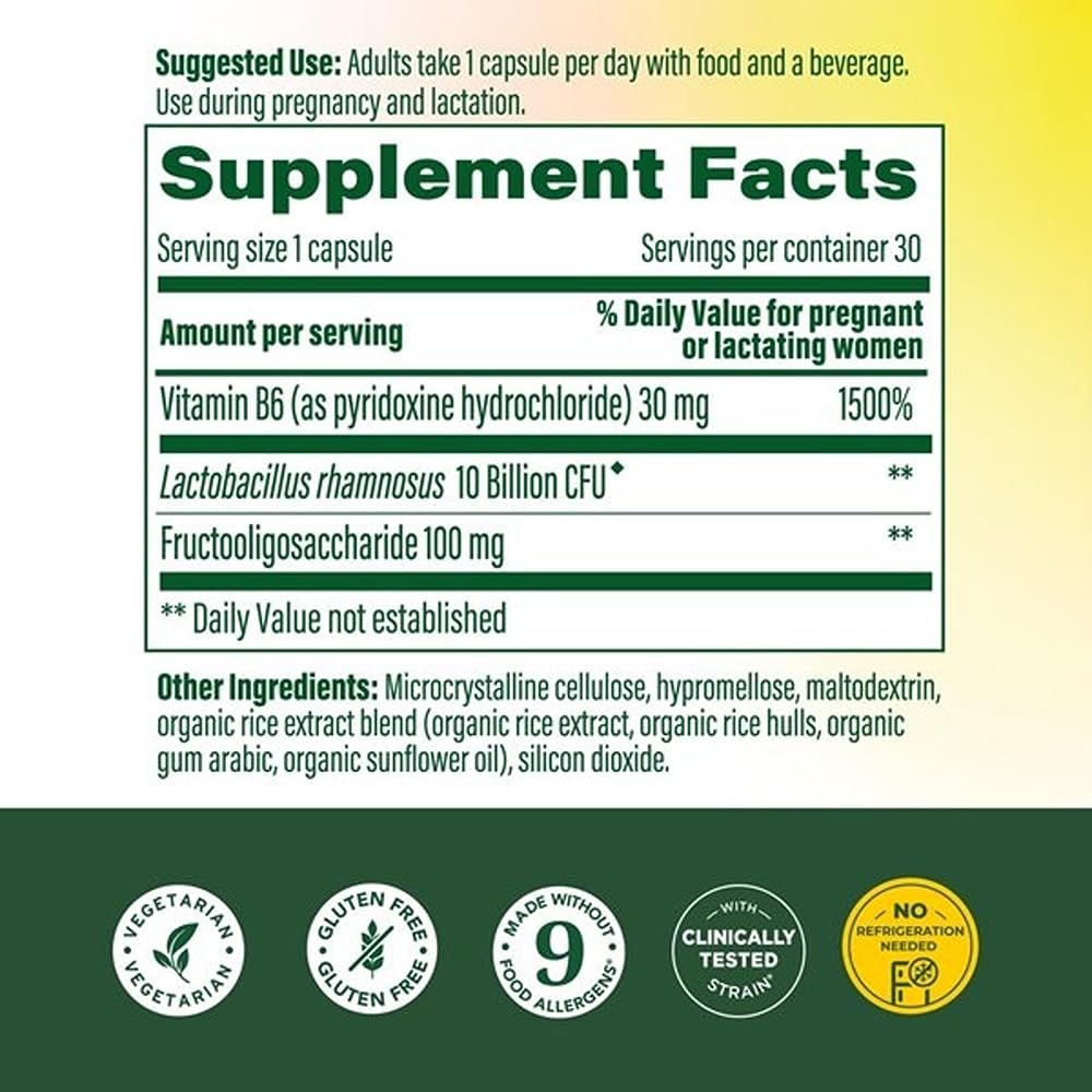 Bouteille de MegaFood Baby & Me 2 Probiotiques Prébiotiques ouverte