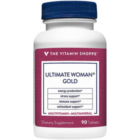 Bouteille de Multivitamines Gold Femme The Vitamin Shoppe vue de face